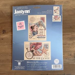 Counted Cross Stitch - Vintage Postcard 📬🪡🧵